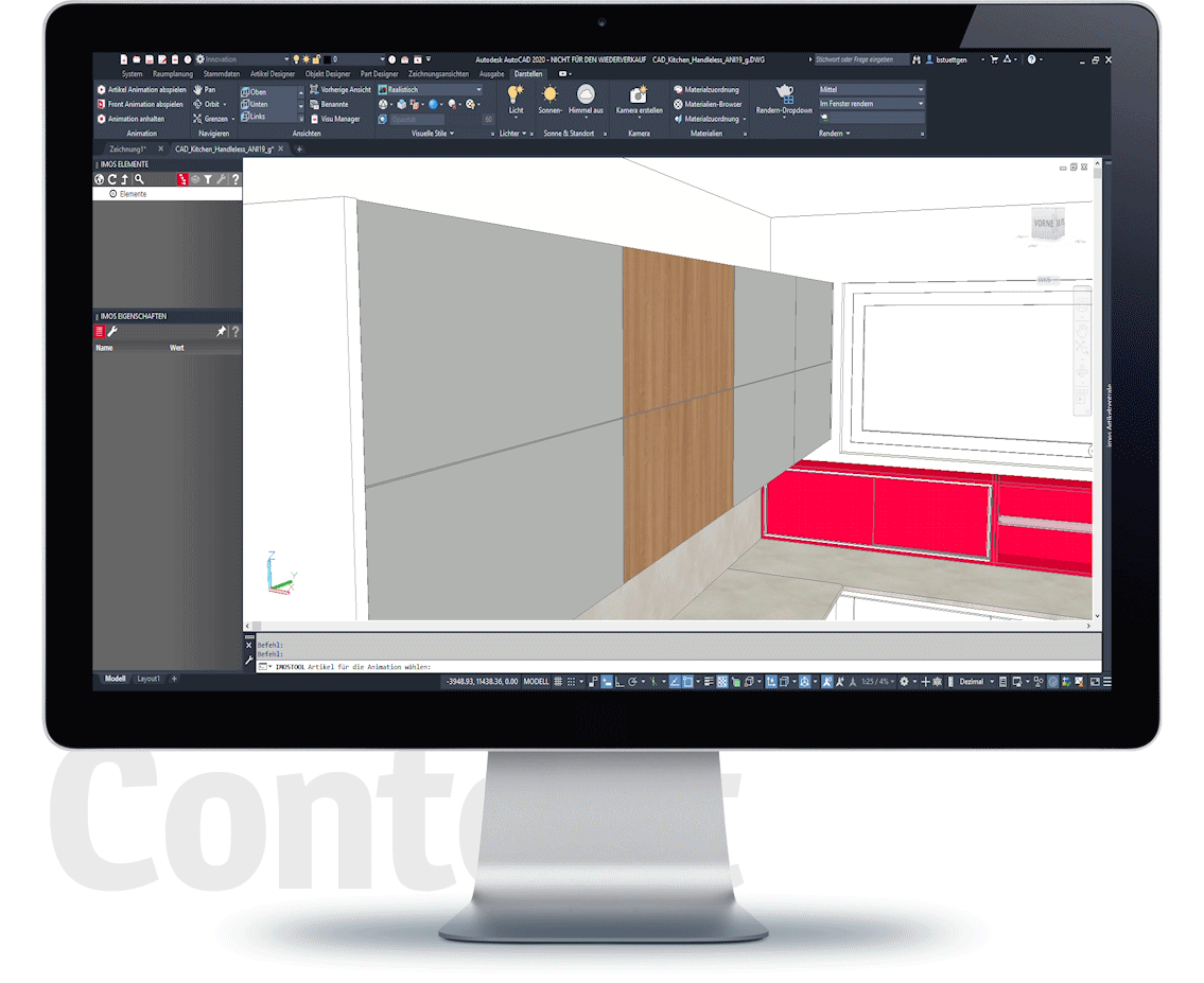 Imos interior design software